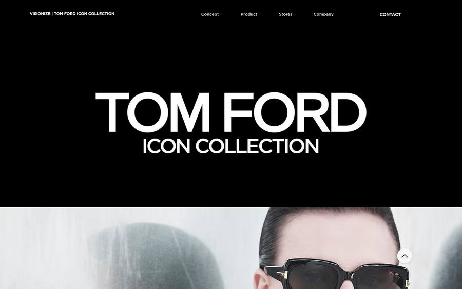 ICON COLLECTION のWebサイトのキャプチャ